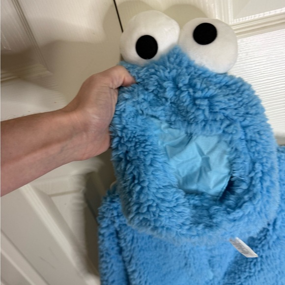 Pottery Barn x Sesame Street Cookie Monster Halloween Costume 2T Worn Once - Picture 6 of 6